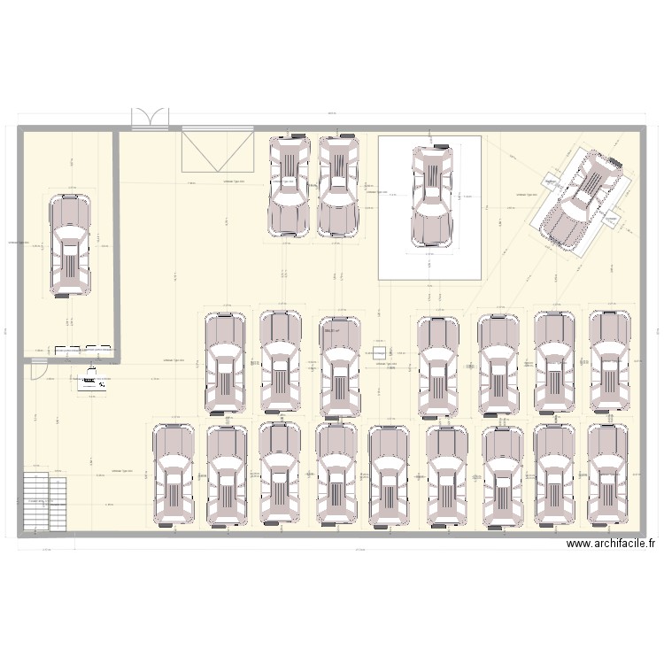 ATELIER . Plan de 0 pièce et 0 m2
