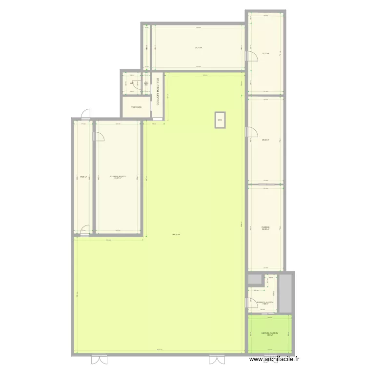 RESTAURANT VIET LONG. Plan de 