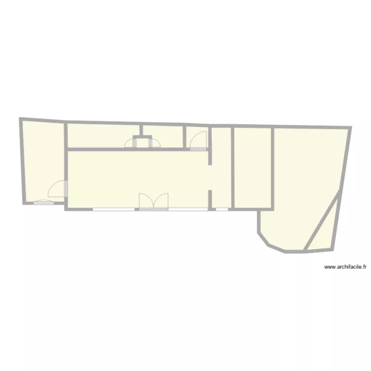 quai albert 1ER. Plan de 