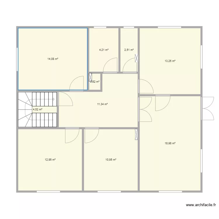 Plan initial. Plan de Plan initial. Plan de