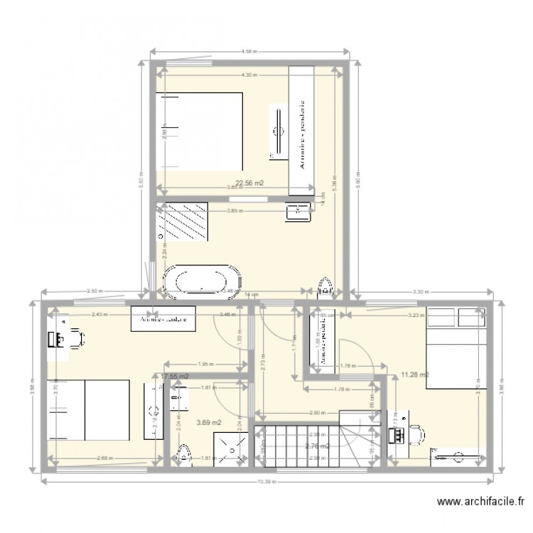 DOISCHE luc. Plan de 0 pièce et 0 m2