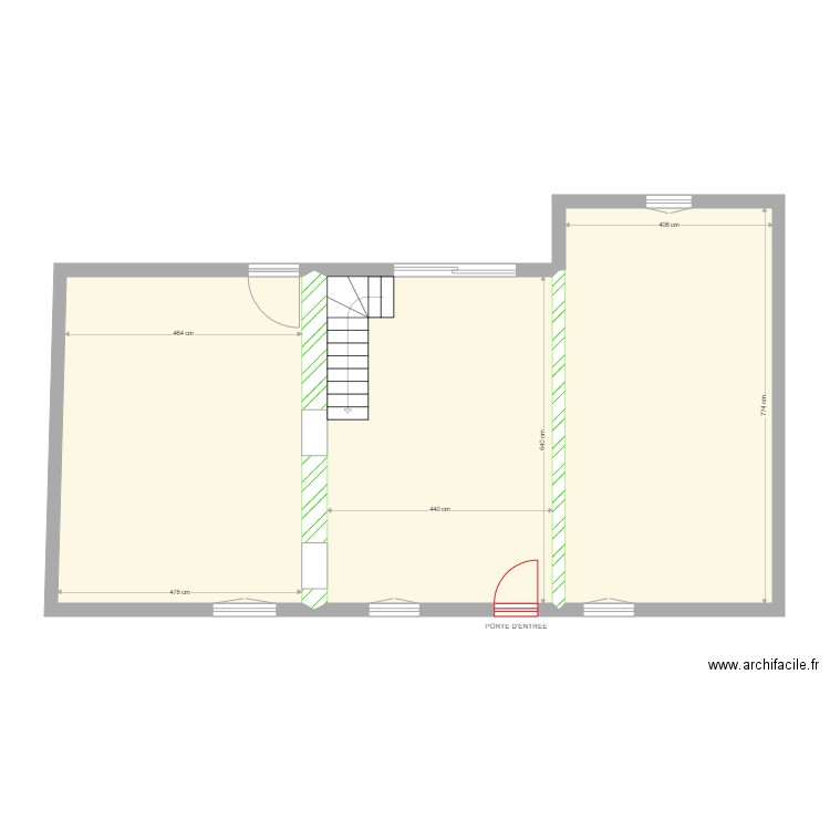 MARTEAU. Plan de 0 pièce et 0 m2