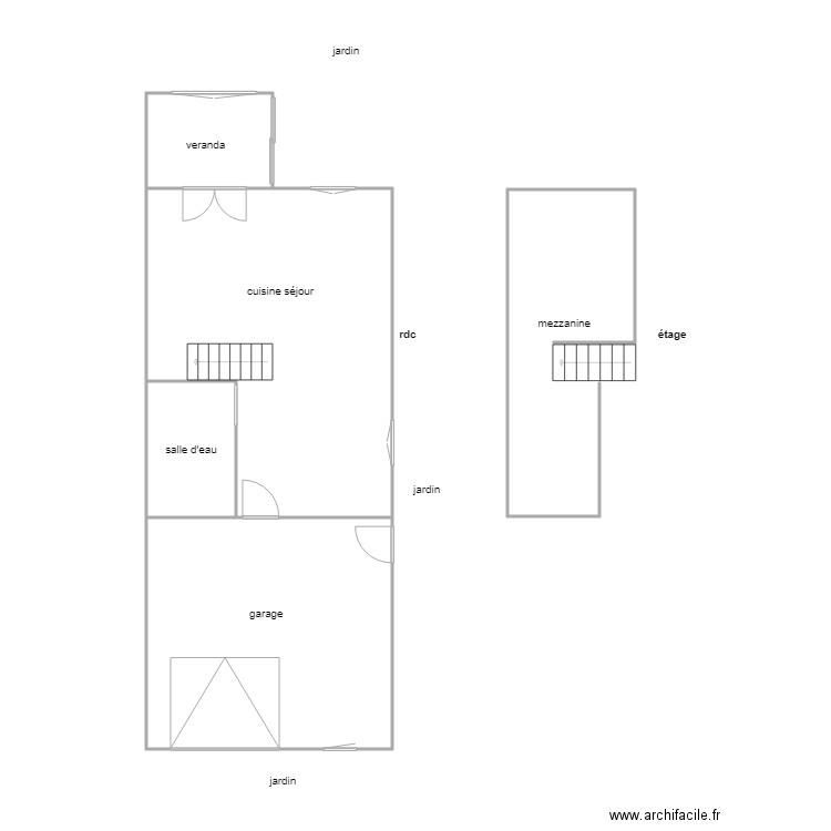 maindron stud am. Plan de 0 pièce et 0 m2