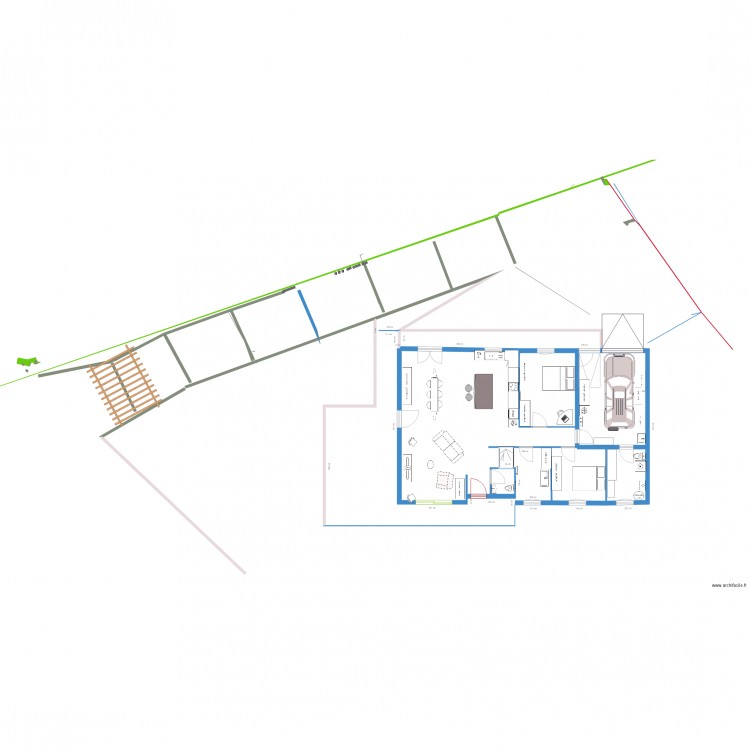 maison crev 2. Plan de 0 pièce et 0 m2