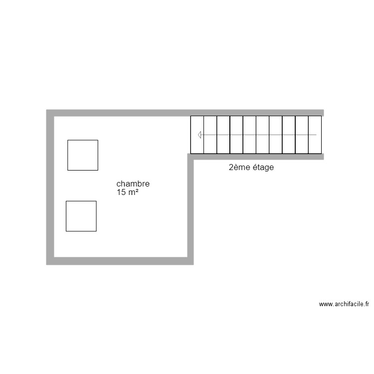 bergaud. Plan de 0 pièce et 0 m2