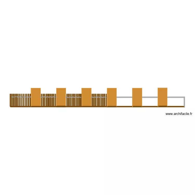 Palissade. Plan de Palissade. Plan de