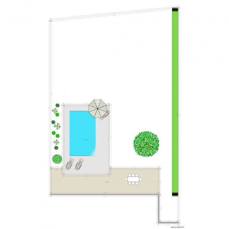 Plan ext. Plan de 0 pièce et 0 m2