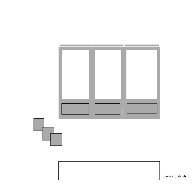 porte st b. Plan de 0 pièce et 0 m2