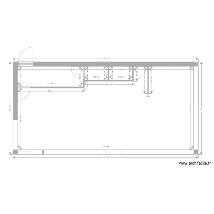 Buzy cotations pi&egrave;ces et modules V1. Plan de 