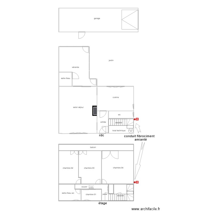 rousselle am. Plan de 0 pièce et 0 m2