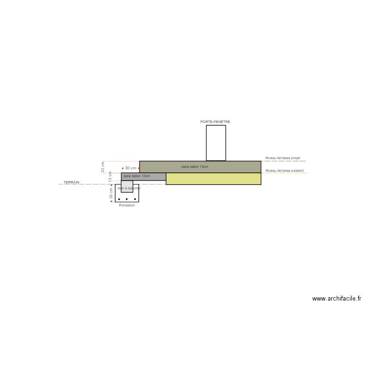 CLARET (coupe). Plan de 0 pièce et 0 m2