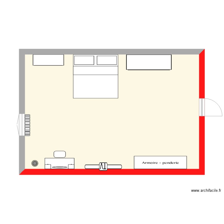 souplet Mathilde tecms chambre . Plan de 0 pièce et 0 m2