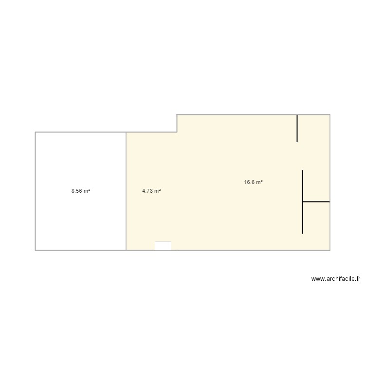 Serpentin Rez milieu. Plan de 0 pièce et 0 m2