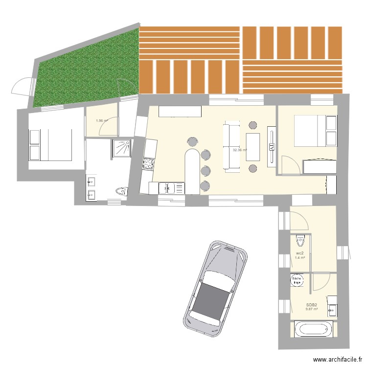 GITE3. Plan de 0 pièce et 0 m2