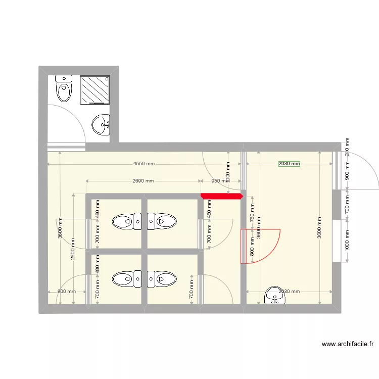WC COLLEGE APES ModificationV1. Plan de 