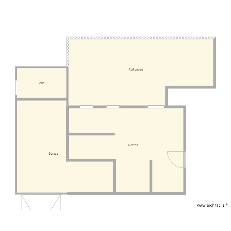 Jardin actuel. Plan de 0 pièce et 0 m2