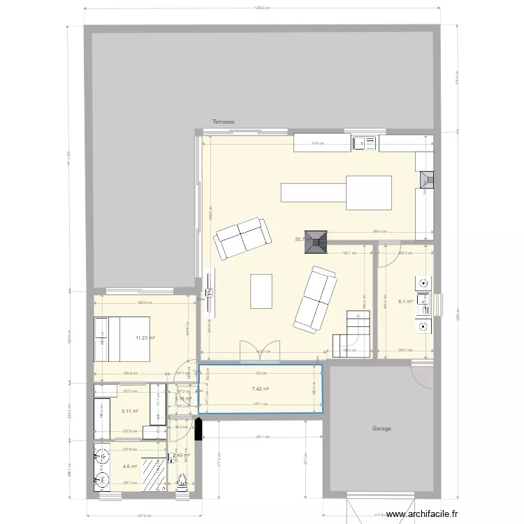 MAISON 8. Plan de 