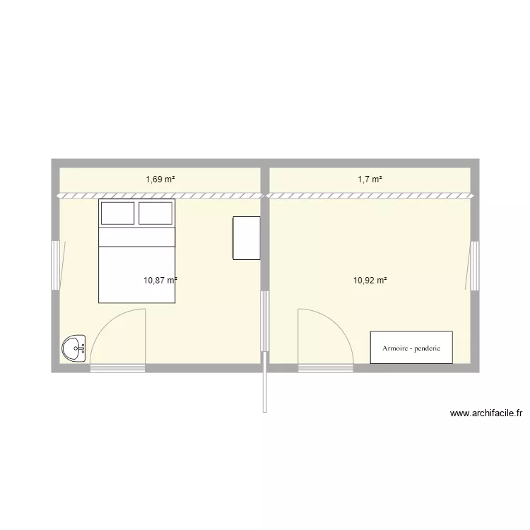 St Gu&eacute;. Plan de 