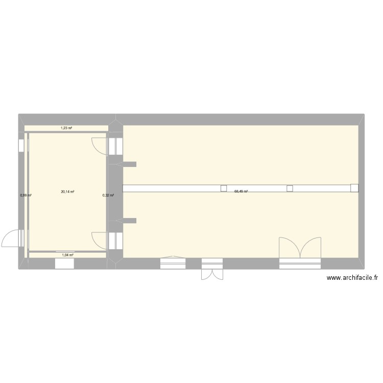 MAISON DE FAMILLE EXISTANT 1. Plan de 0 pièce et 0 m2
