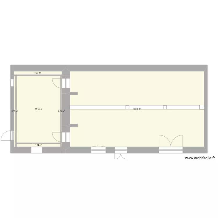 MAISON DE FAMILLE EXISTANT 1. Plan de 