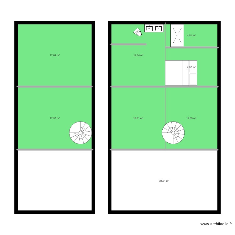 Rdc ok go. Plan de 0 pièce et 0 m2