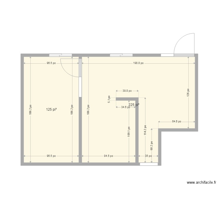 Bureau Oli Option 9. Plan de 0 pièce et 0 m2