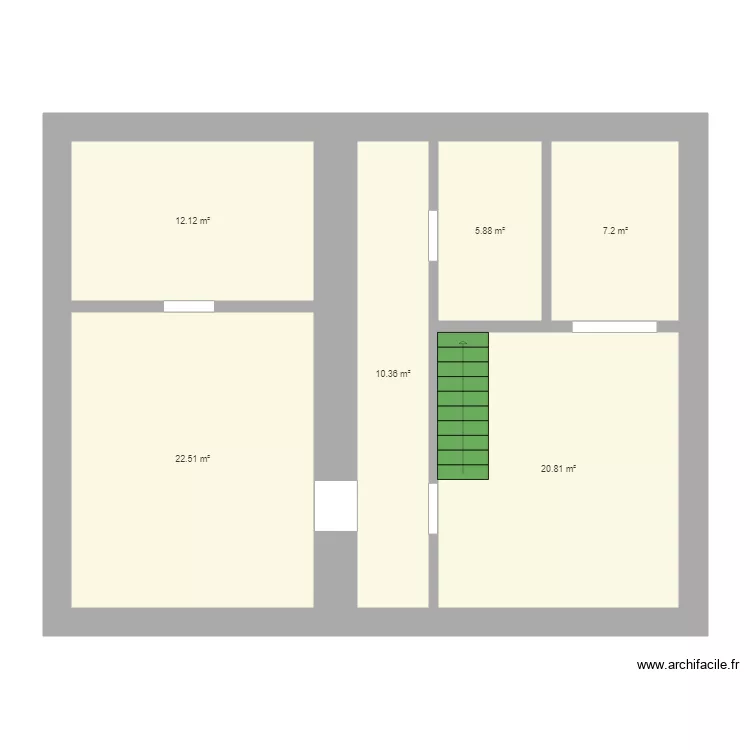 Mareui en Brie PLAZA. Plan de 