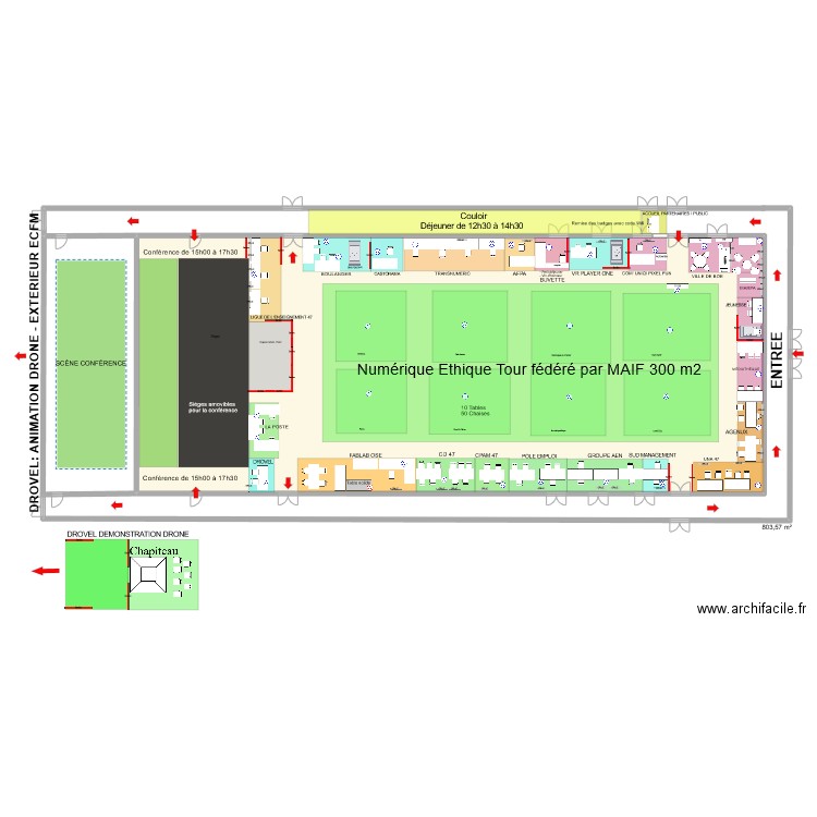 village numerique 2023. Plan de 0 pièce et 0 m2