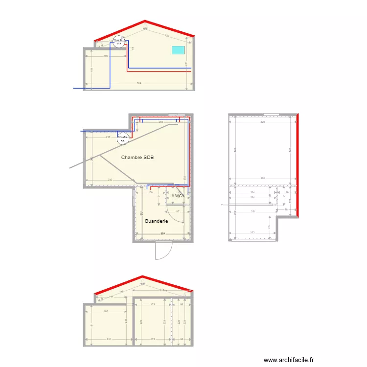  plan plomberie garage. Plan de 