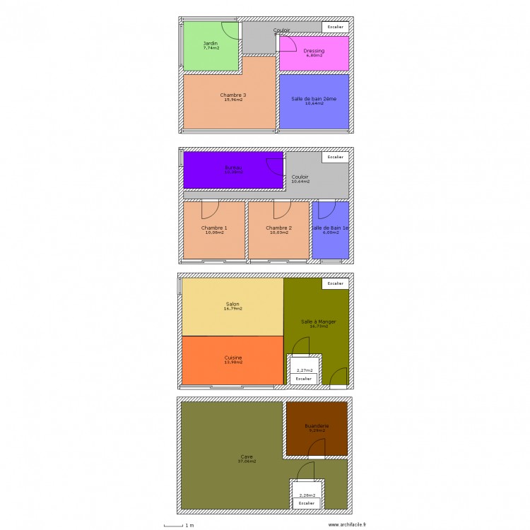 Plan maison1. Plan de 0 pièce et 0 m2