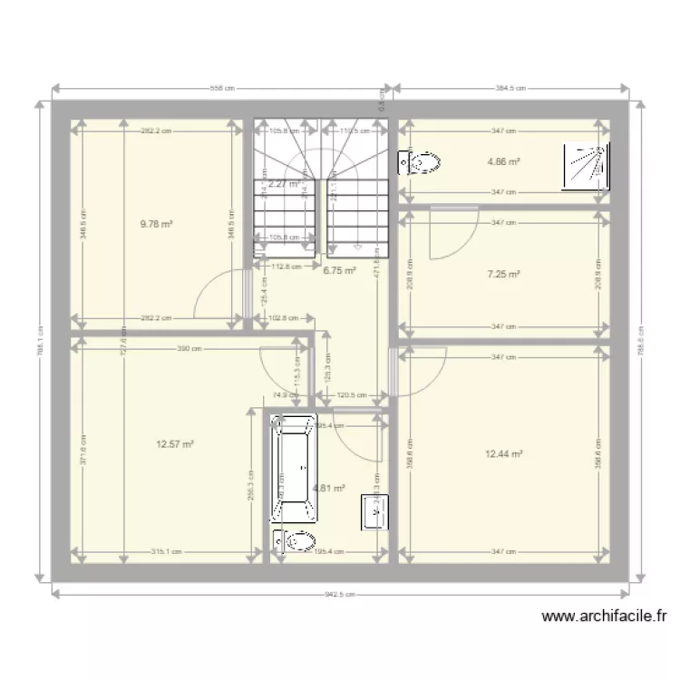 Premier 123330. Plan de 