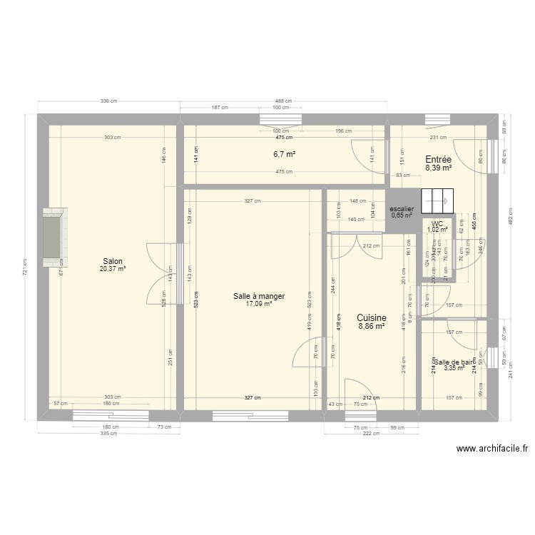 maison cabourg. Plan de 0 pièce et 0 m2