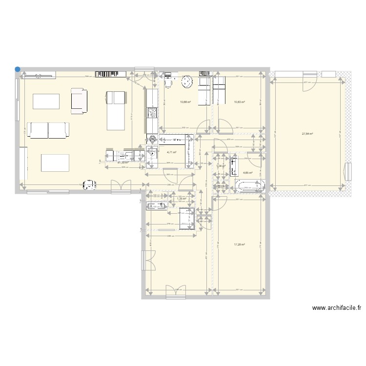 GAUVAIN 2 ème. Plan de 0 pièce et 0 m2