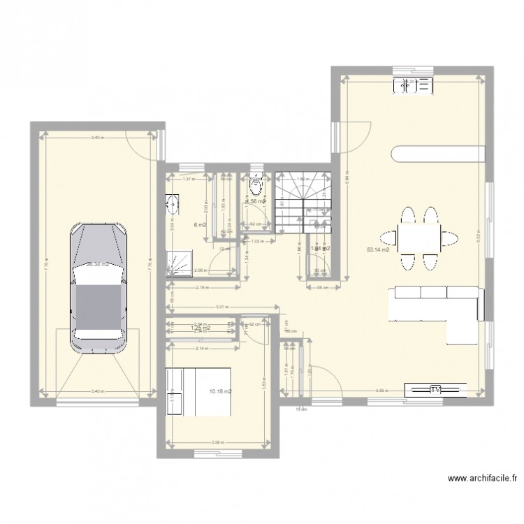 Guh. Plan de 0 pièce et 0 m2