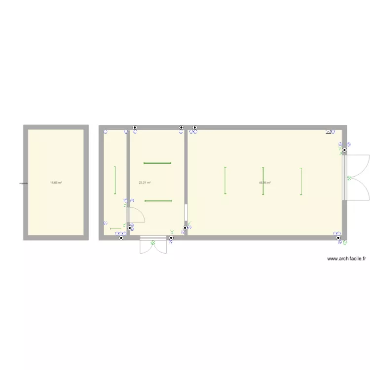 GARAGE MAISON. Plan de 
