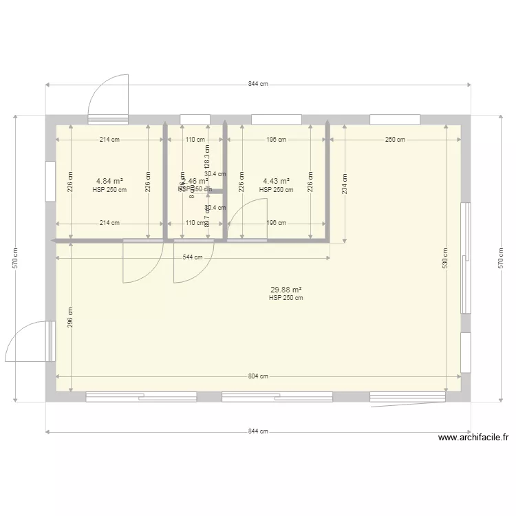 maison salle de bain. Plan de 