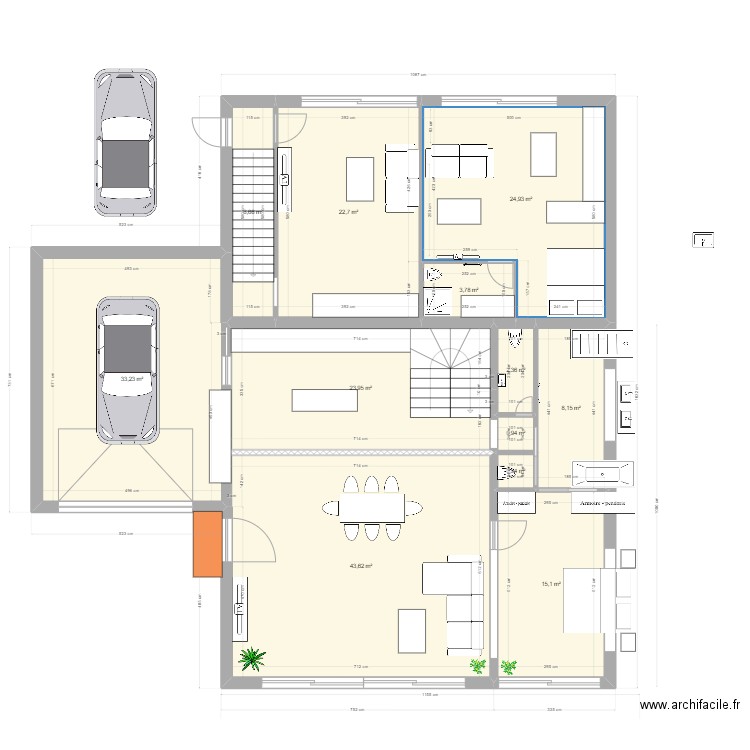 st leu autre 2. Plan de 23 pièces et 392 m2