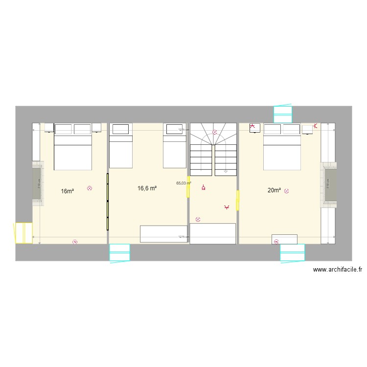 1er bois meur new. Plan de 0 pièce et 0 m2