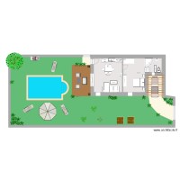 Plan maison piscine