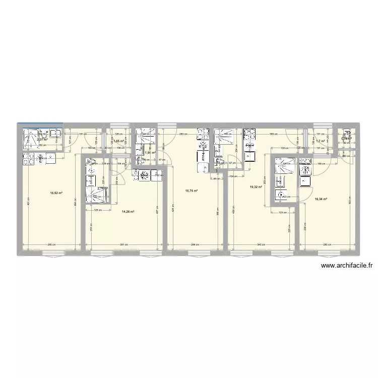 FF MESURE GEOMETRE SANS mezzanine . Plan de 