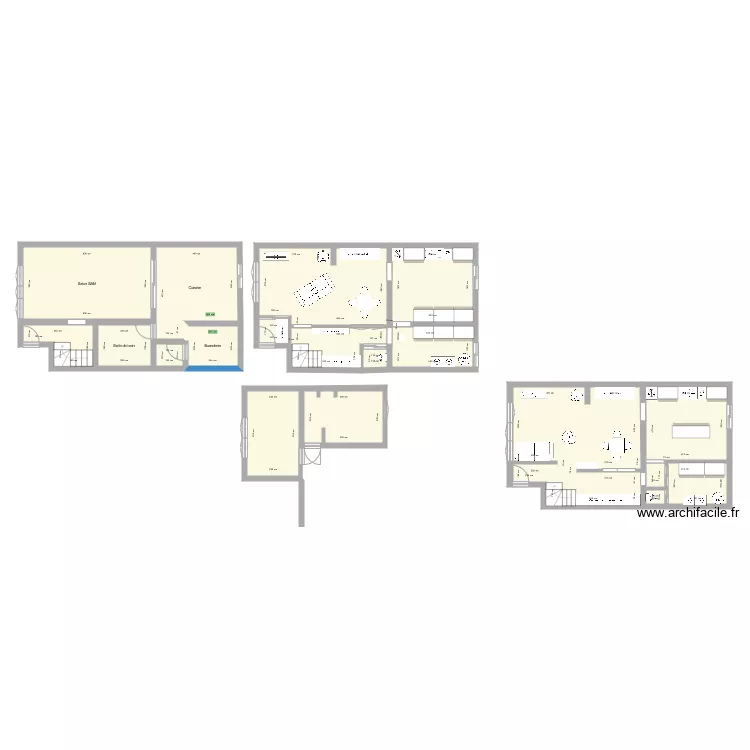Maison Marcq2. Plan de 