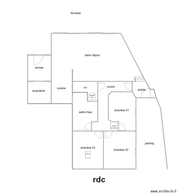 guibert am. Plan de 0 pièce et 0 m2