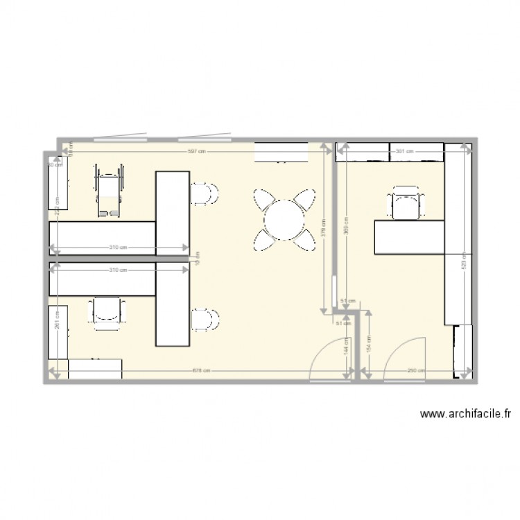 bureau crozatier. Plan de 0 pièce et 0 m2