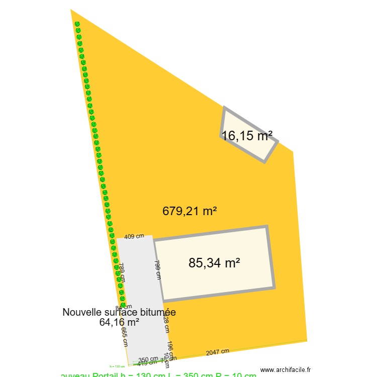 plan pour mairie gaillon v2. Plan de 2 pièces et 102 m2