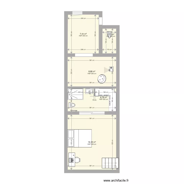 Markelbach sousplex. Plan de 