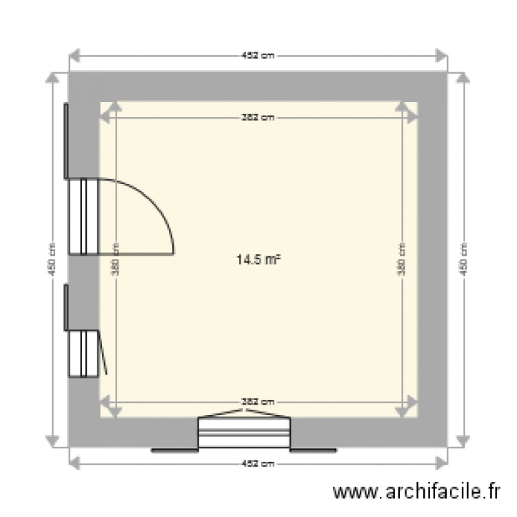 abri def. Plan de 0 pièce et 0 m2