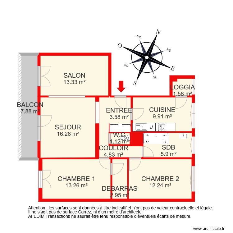 BI 5129. Plan de 0 pièce et 0 m2