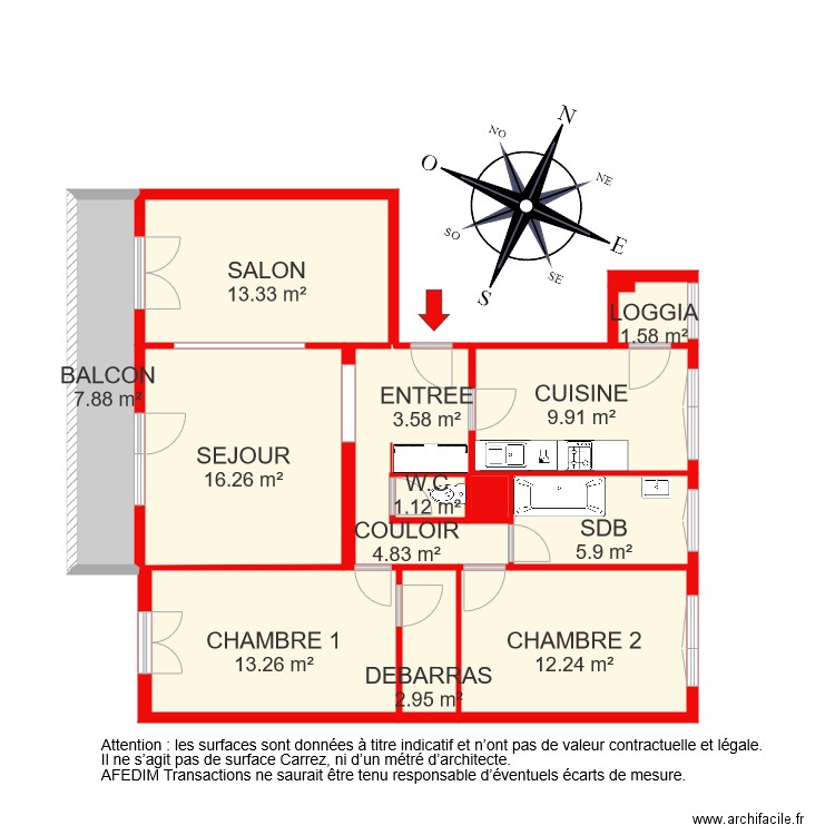 BI 5129. Plan de 0 pièce et 0 m2