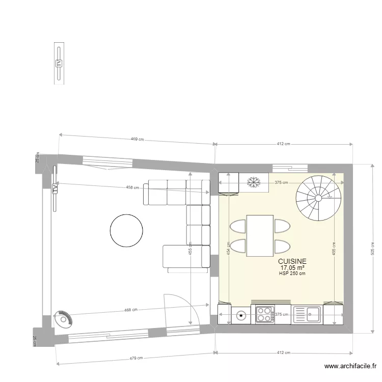 PLAN ETAGE. Plan de 
