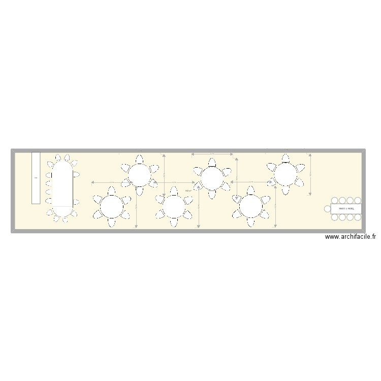 Plan table GAS. Plan de 0 pièce et 0 m2